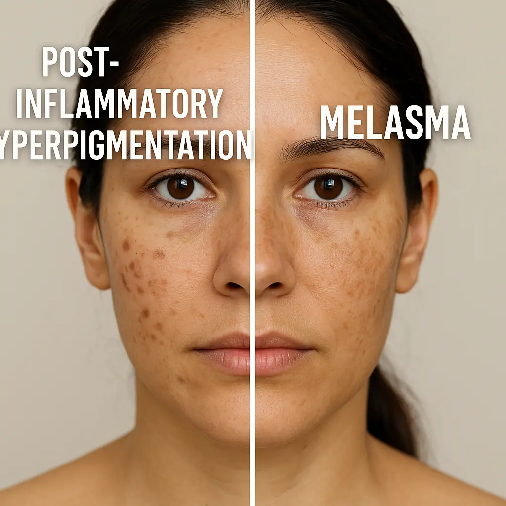 PIH vs Melasma